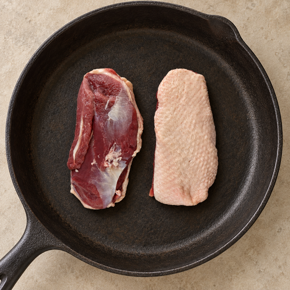 Pierś kaczki ze skórą (filet)