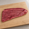 Bavette - Baweta mała - Flank Steak na drewnianej desce